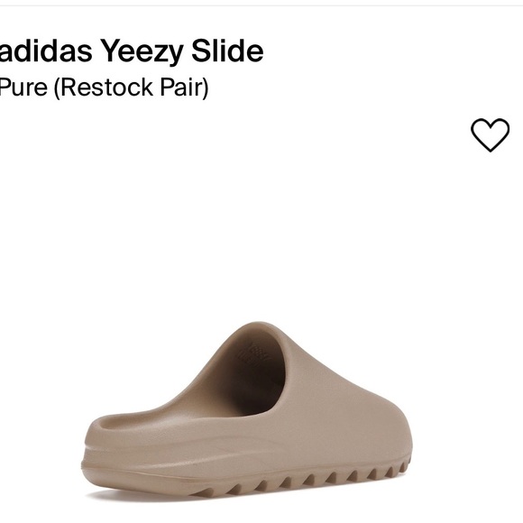 adidas Yeezy Slide Pure (Restock Pair) released in
December of 2021 - Picture 2 of 7